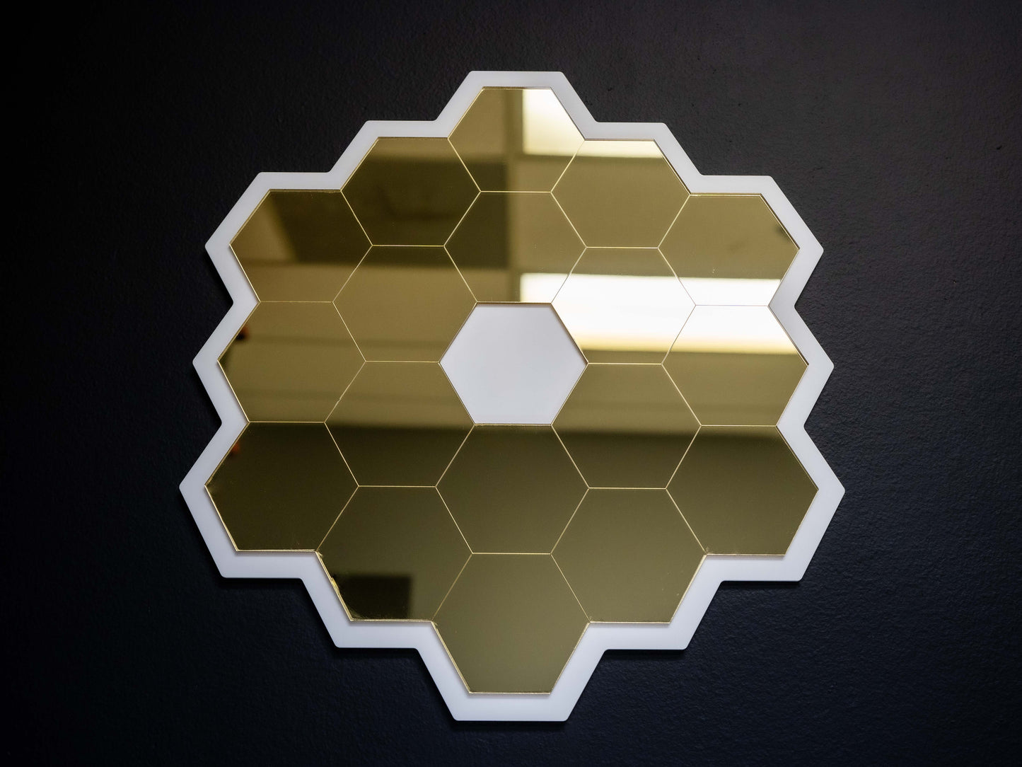 James Webb Space Telescope Mirror Replica Wall Art