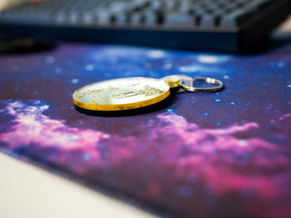Voyager Golden Record Keychain