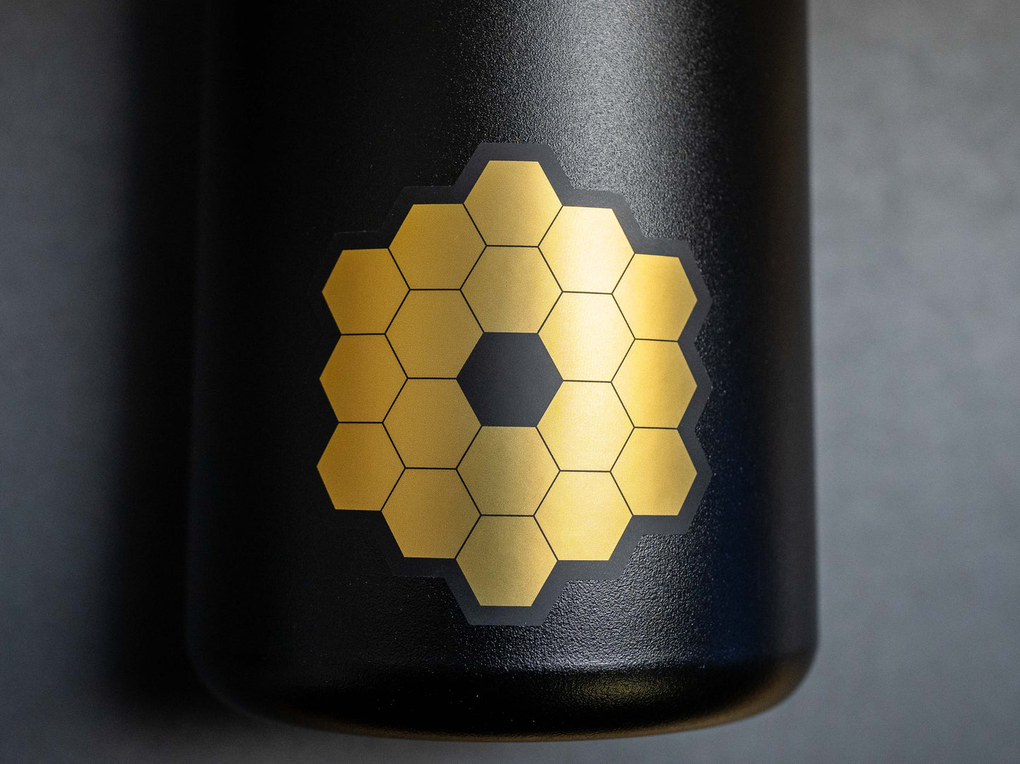 Space Themed Sticker Decals (3-Pack) in Premium Gold Foil