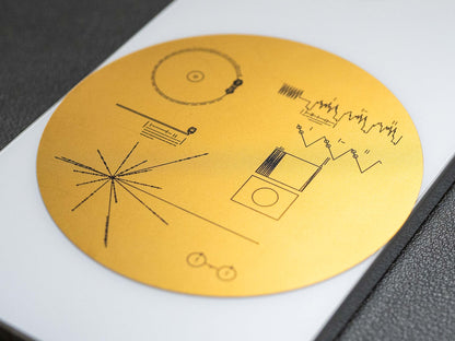 Voyager Golden Record Sticker Decal