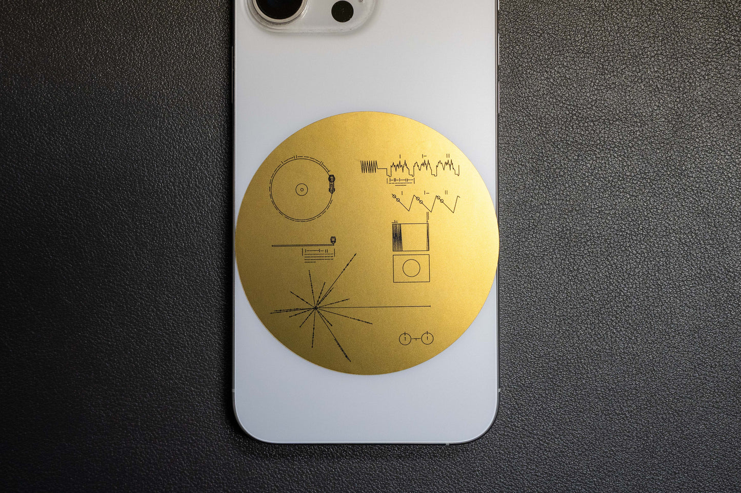 Voyager Golden Record Sticker Decal