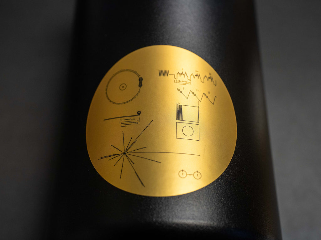 Space Themed Sticker Decals (3-Pack) in Premium Gold Foil