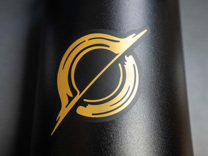 Space Themed Sticker Decals (3-Pack) in Premium Gold Foil