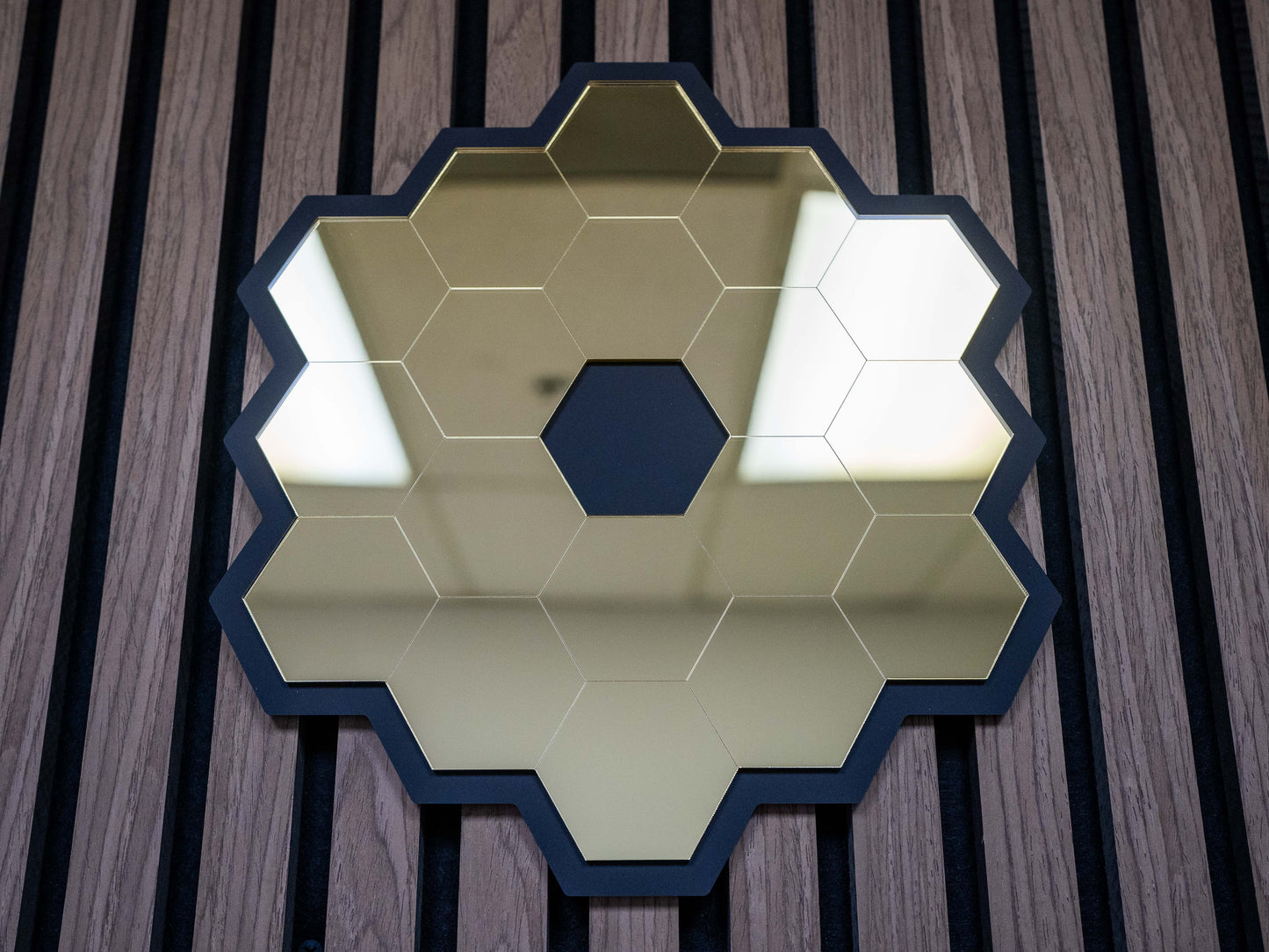 James Webb Space Telescope Mirror Replica Wall Art