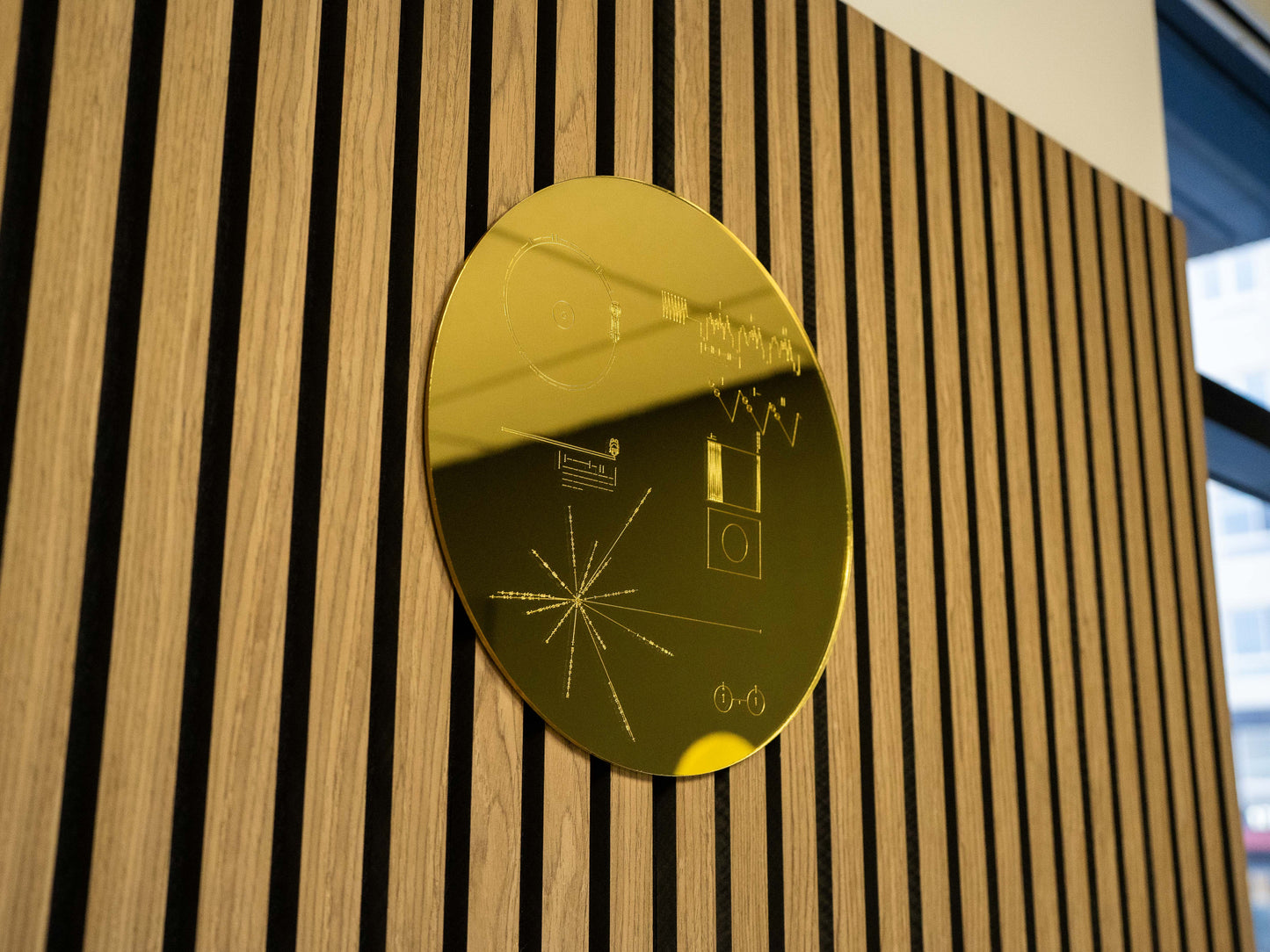 Voyager Golden Record Replica Wall Art