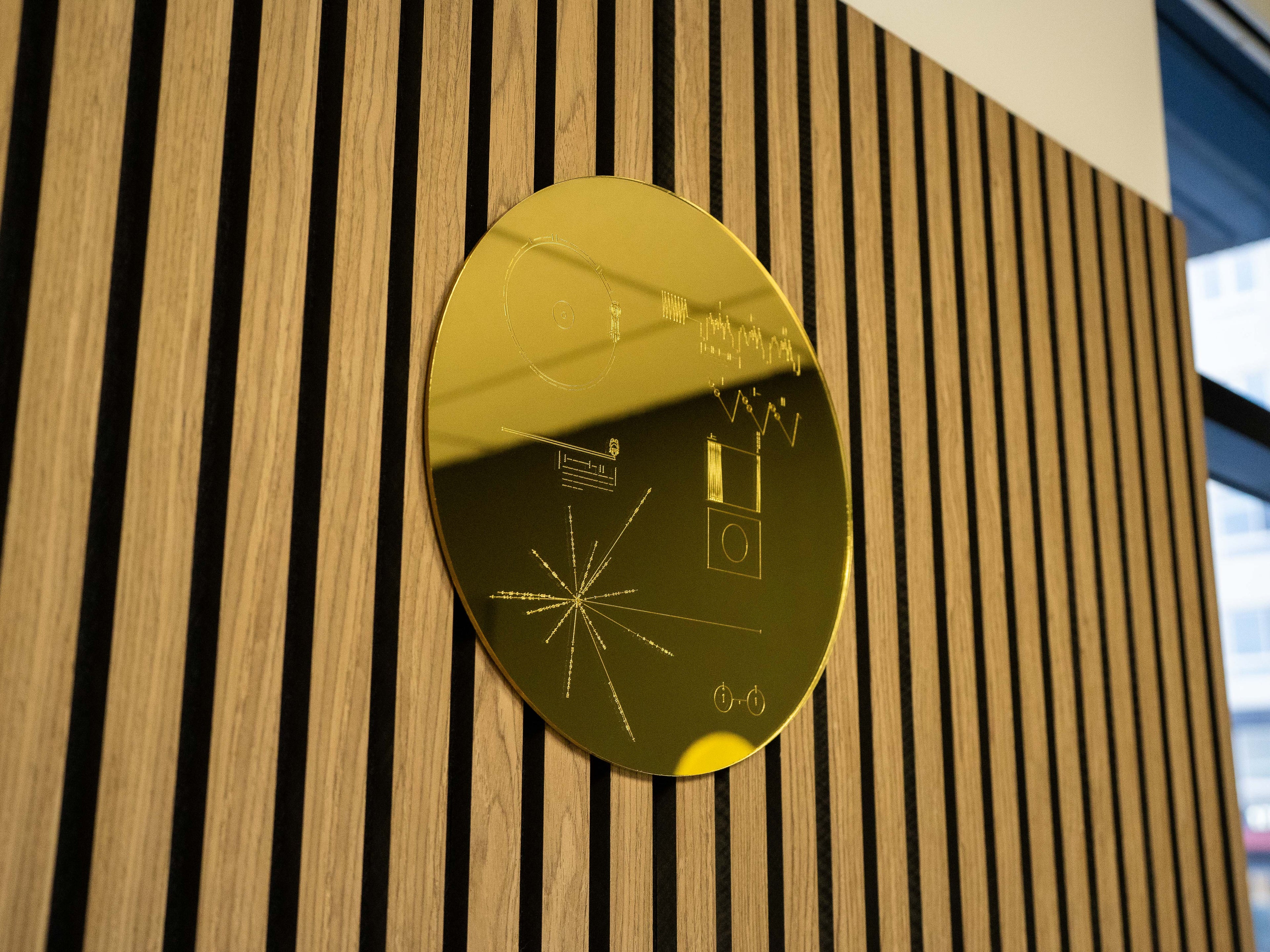 Voyager Golden Record Replica Wall Art