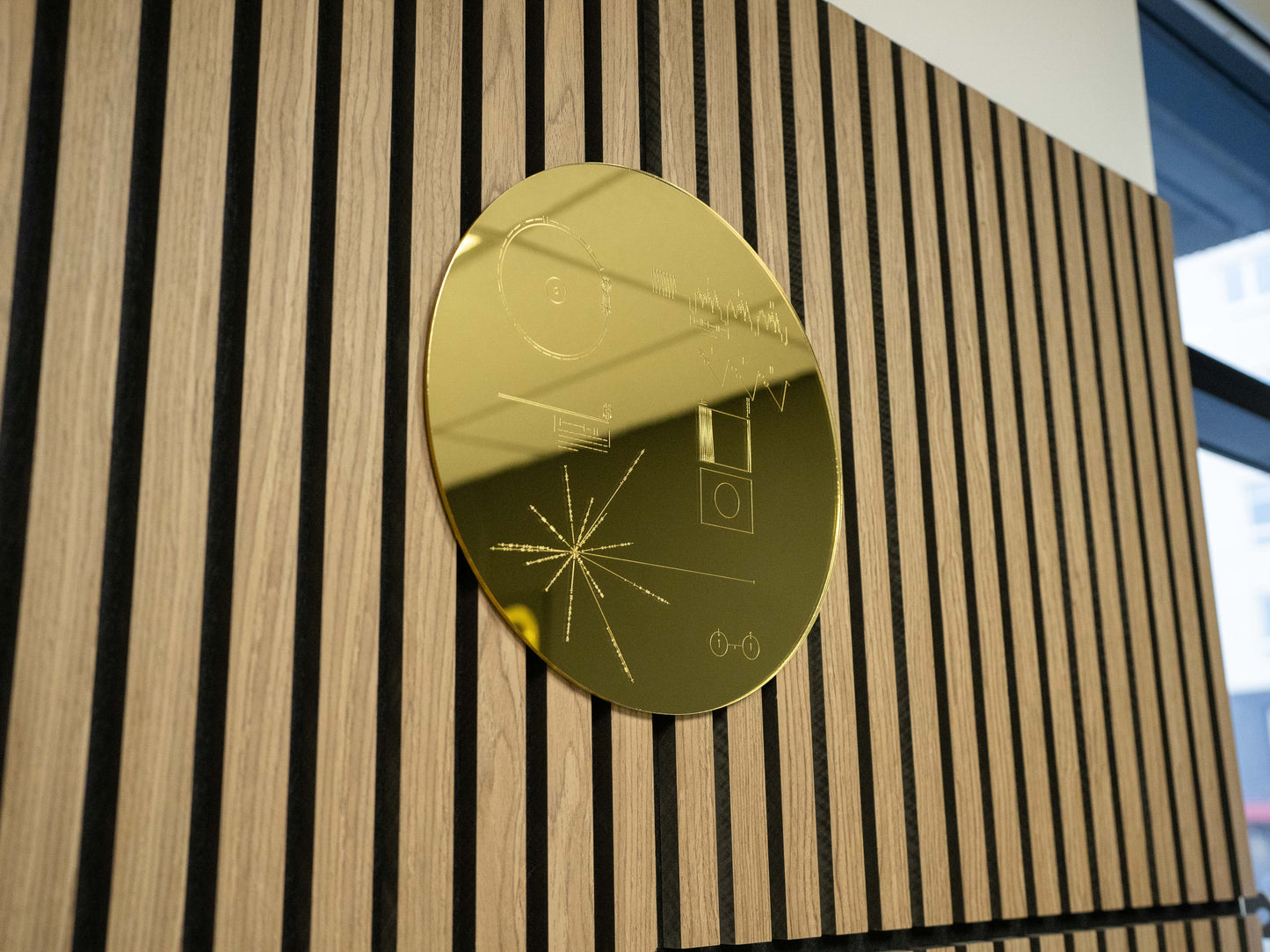 Voyager Golden Record Replica Wall Art