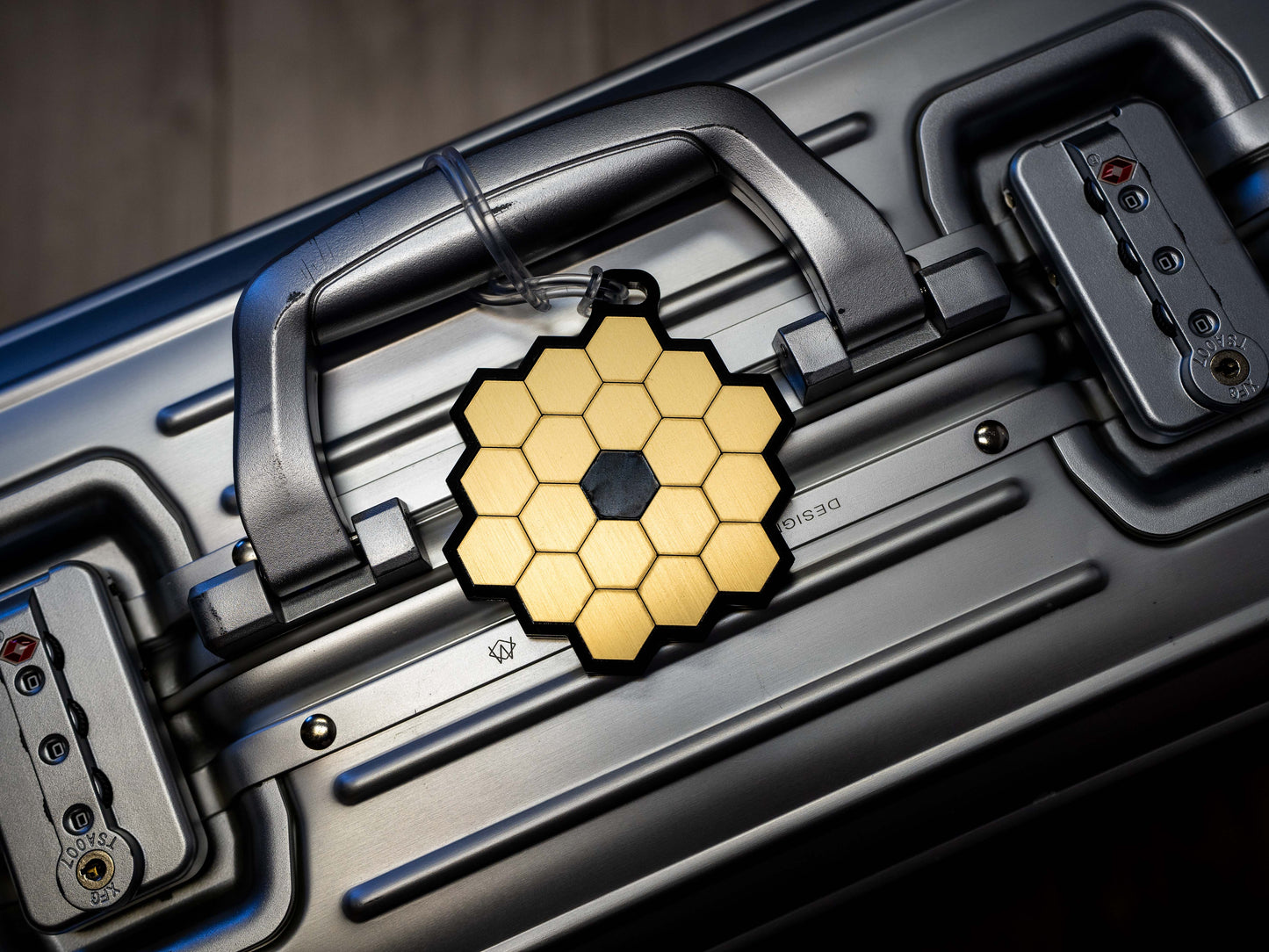 James Webb Space Telescope JWST Luggage Tag Accessory