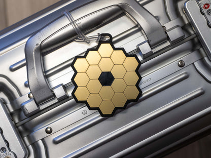 James Webb Space Telescope JWST Luggage Tag Accessory