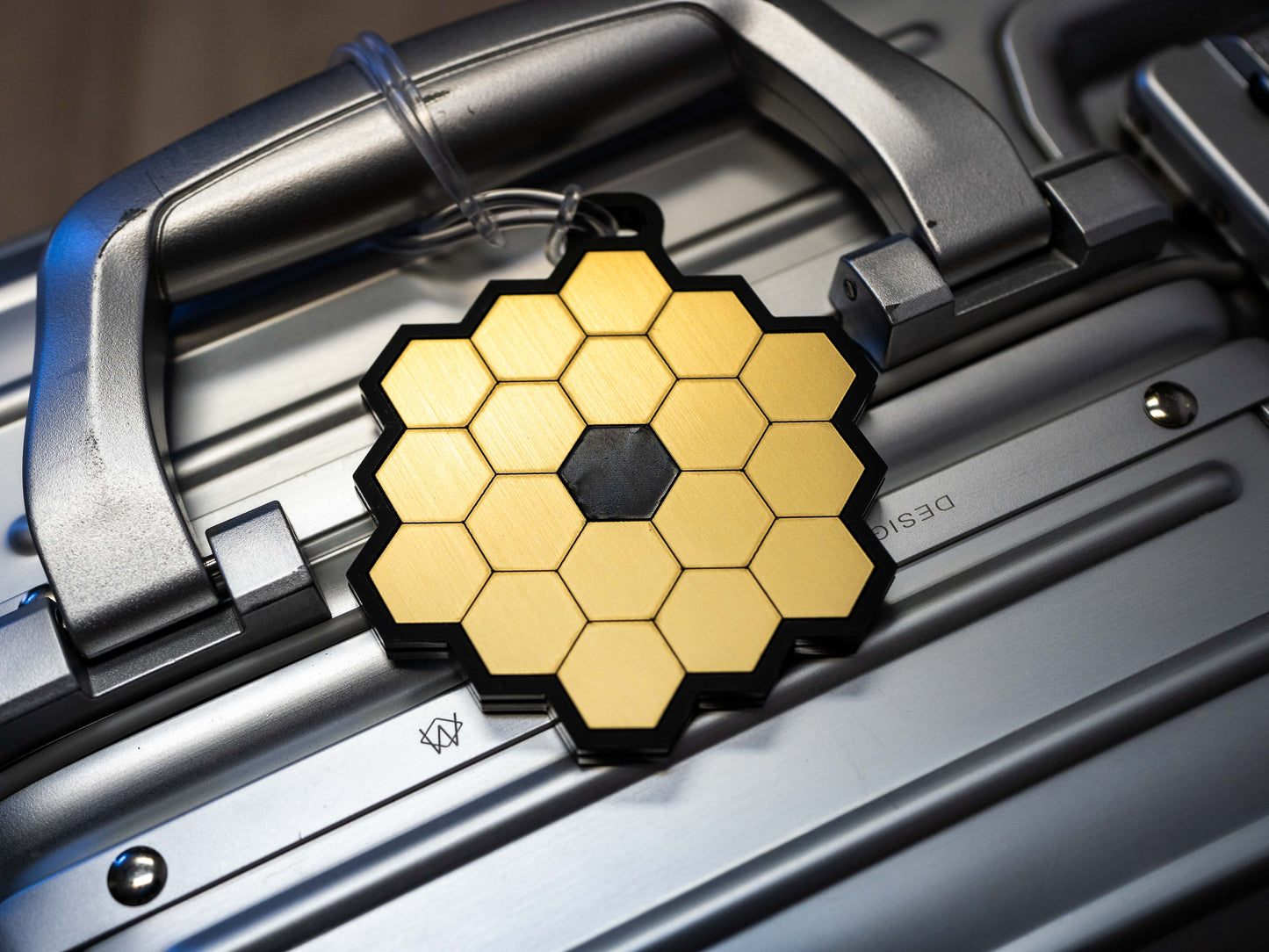 James Webb Space Telescope JWST Luggage Tag Accessory