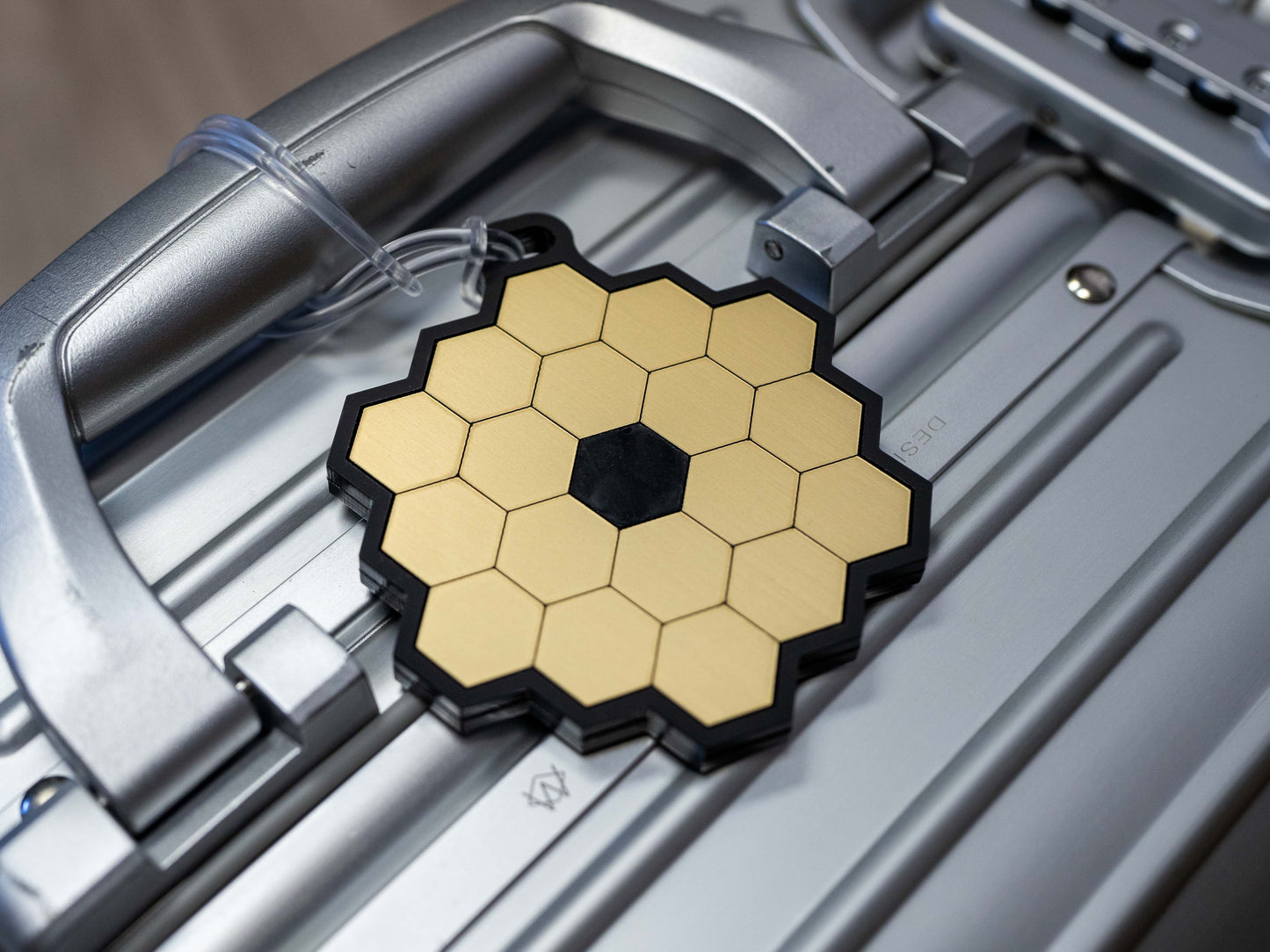 James Webb Space Telescope JWST Luggage Tag Accessory