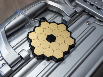 James Webb Space Telescope JWST Luggage Tag Accessory