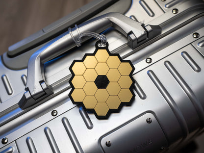 James Webb Space Telescope JWST Luggage Tag Accessory