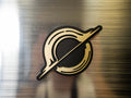Black Hole Metallic Gold Magnet