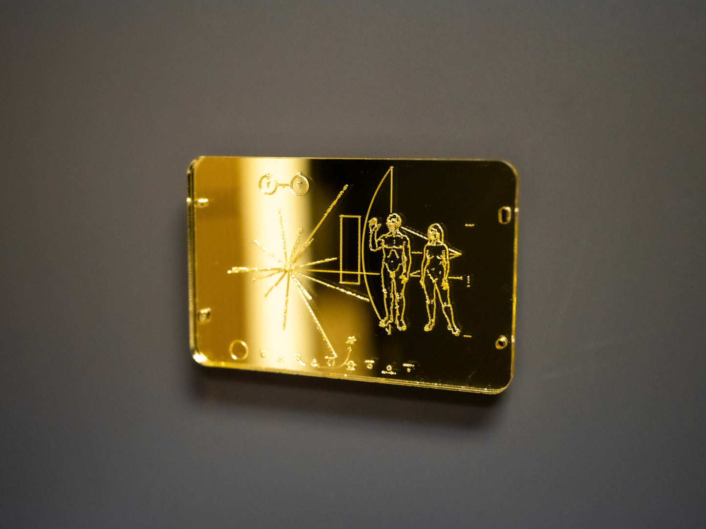 Pioneer Plaque Magnet