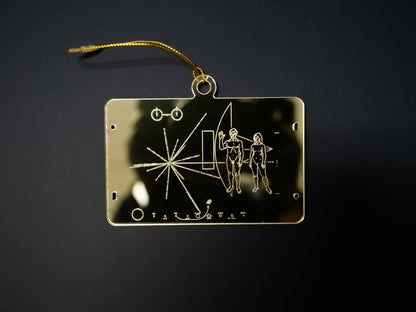 Pioneer Plaque Ornament