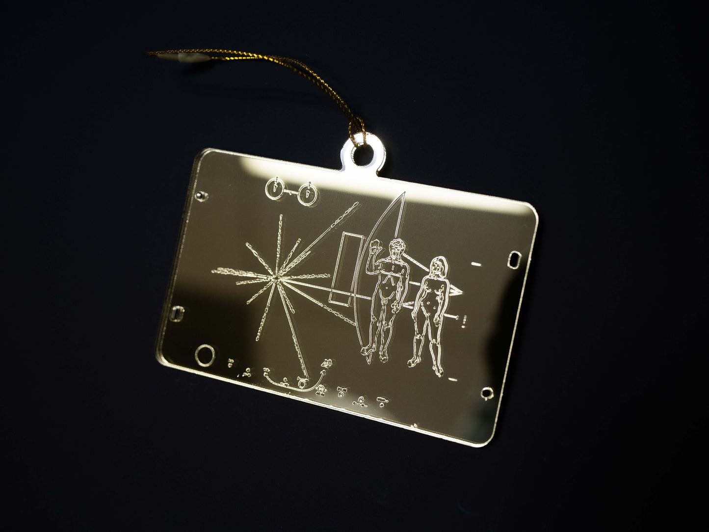 Pioneer Plaque Ornament