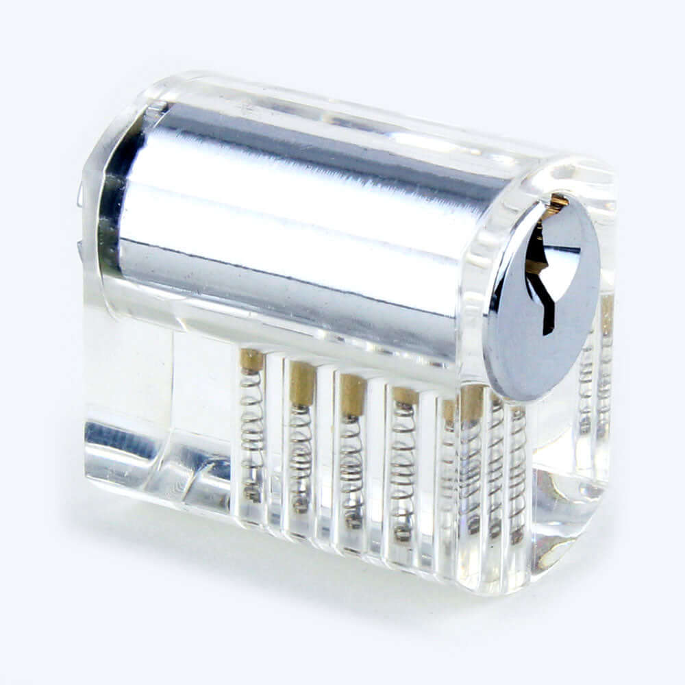 Dangerfield Clear Acrylic Practice Lock - Standard Pins - Medium difficulty