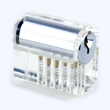 Dangerfield Clear Acrylic Practice Lock - Standard Pins - Medium difficulty