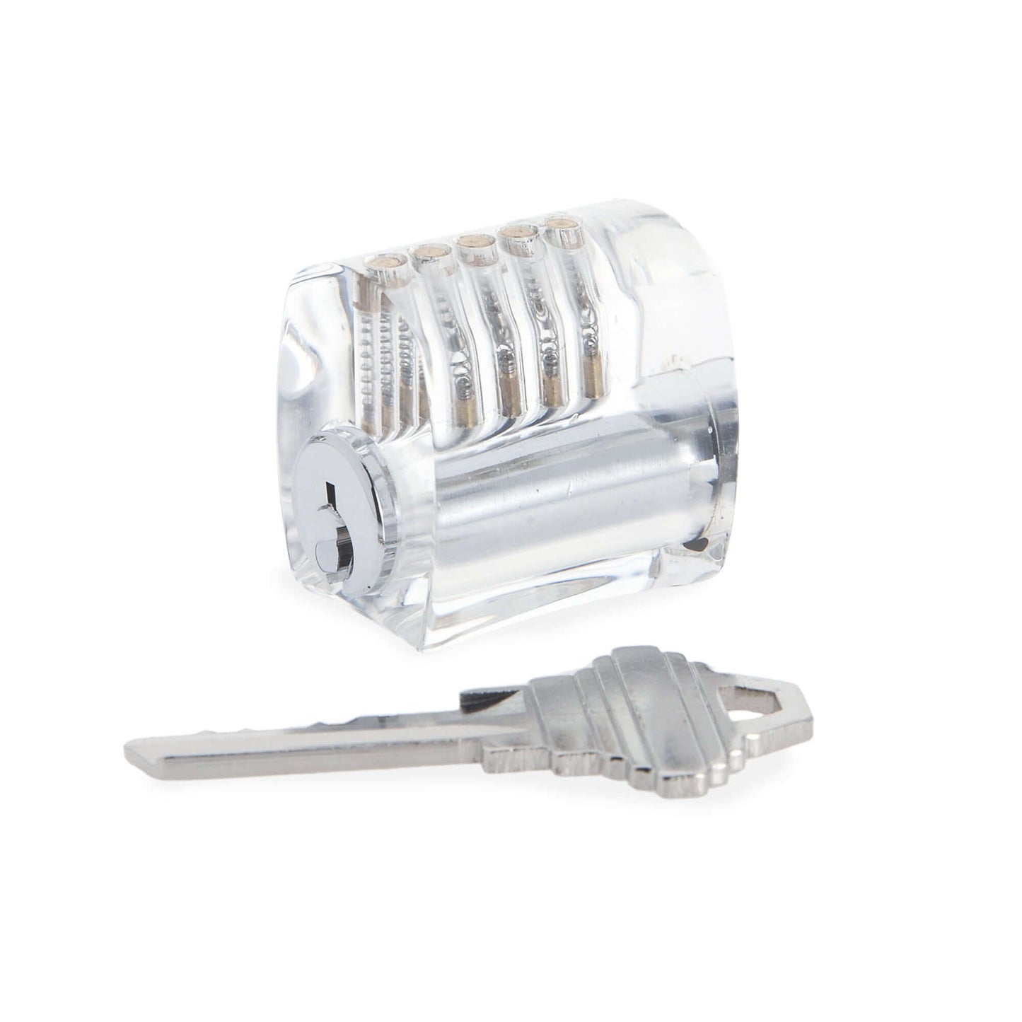 Dangerfield Clear Acrylic Practice Lock - Standard Pins - Medium difficulty