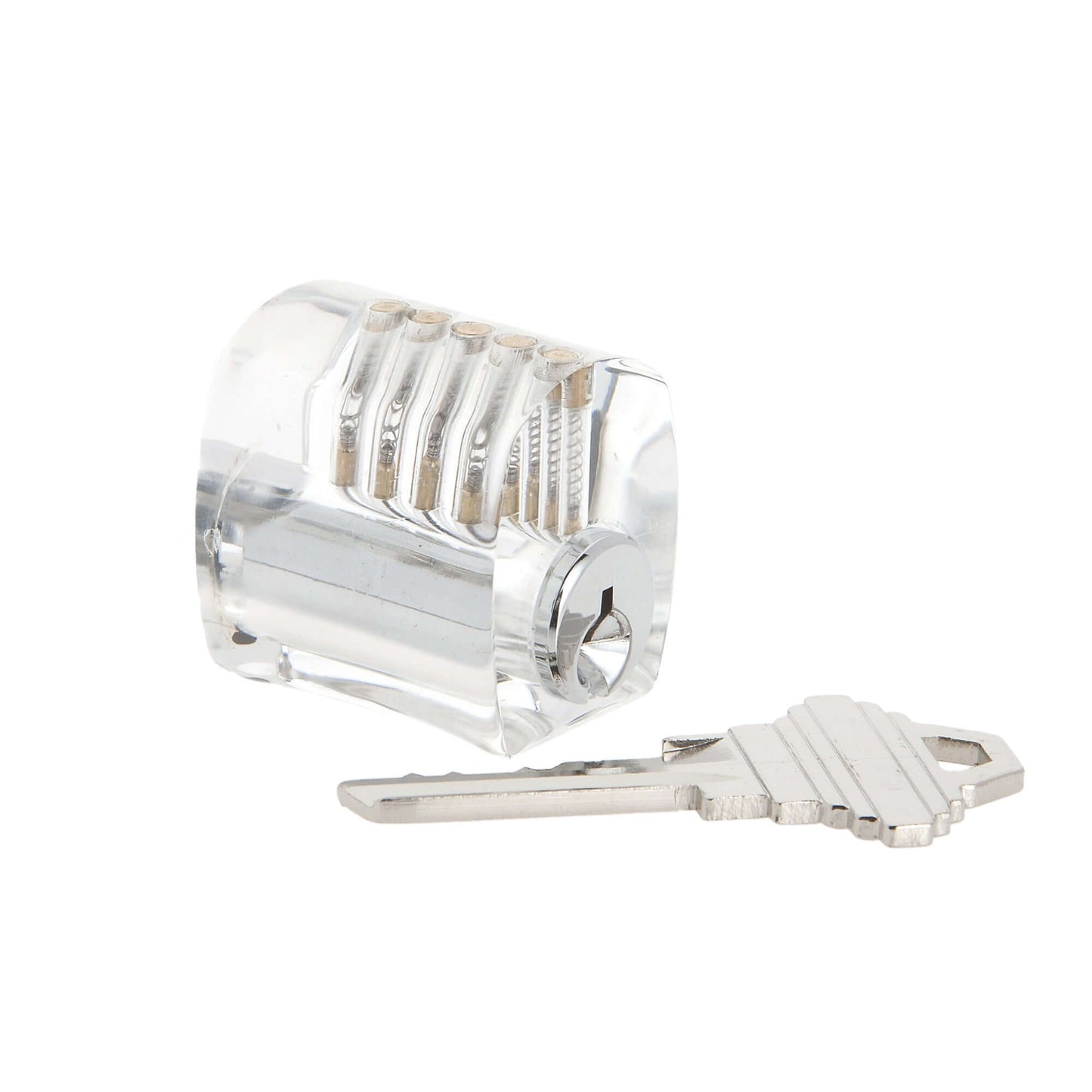 Dangerfield Clear Acrylic Practice Lock - Standard Pins - Medium difficulty