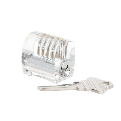 Dangerfield Clear Acrylic Practice Lock - Standard Pins - Medium difficulty