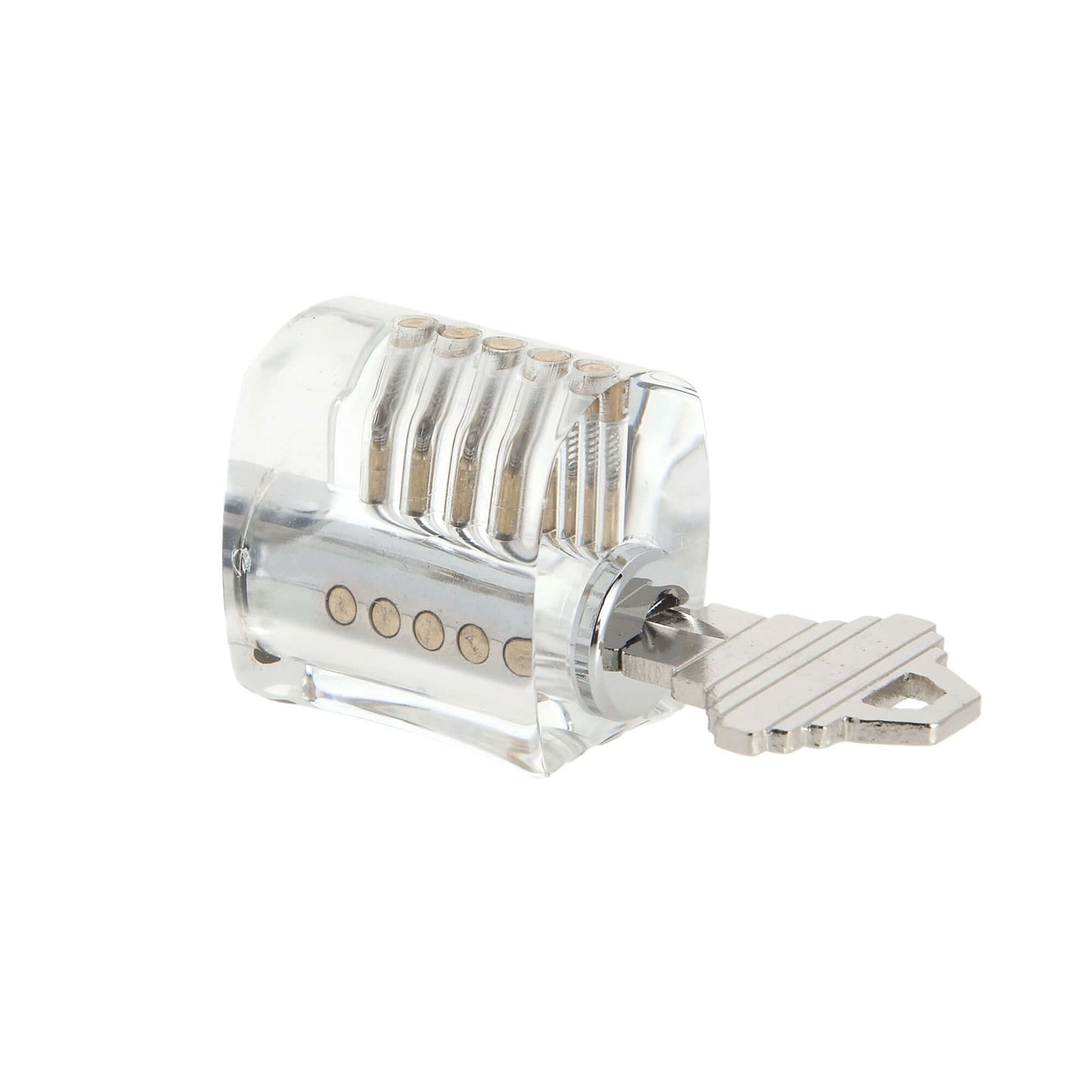 Dangerfield Clear Acrylic Practice Lock - Standard Pins - Medium difficulty