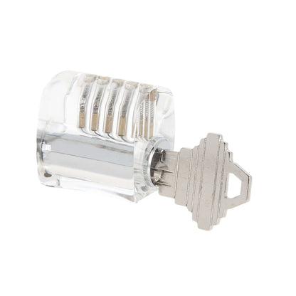 Dangerfield Clear Acrylic Practice Lock - Standard Pins - Medium difficulty
