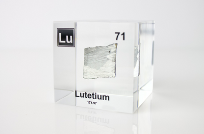 Lutetium Element Cube - 2" Acrylic Display - Atomic Number 71
