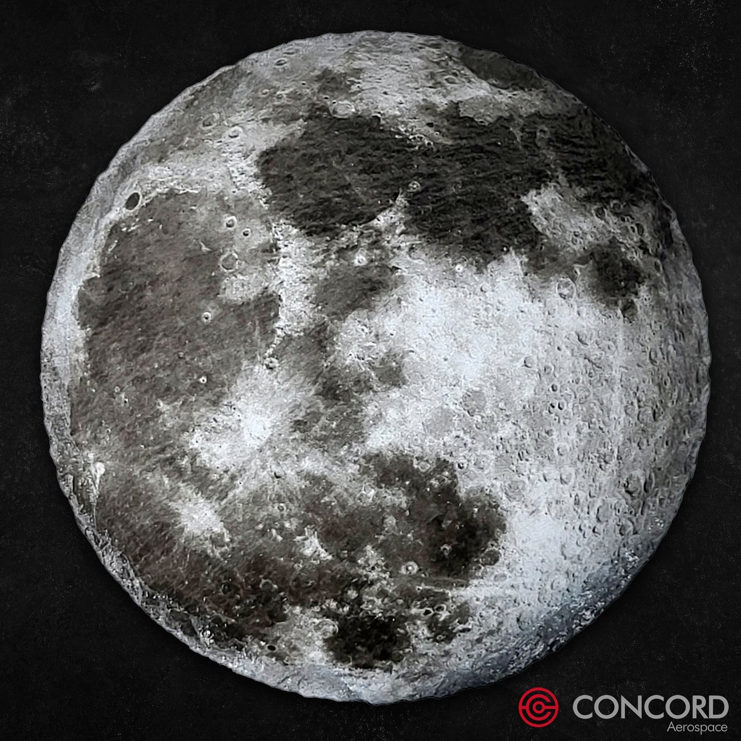 THE MOON - SLATE COASTER