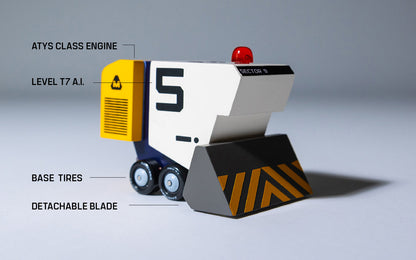 M.A.R.G.E. Wooden Mars Vehicles: SECTOR 9 SET