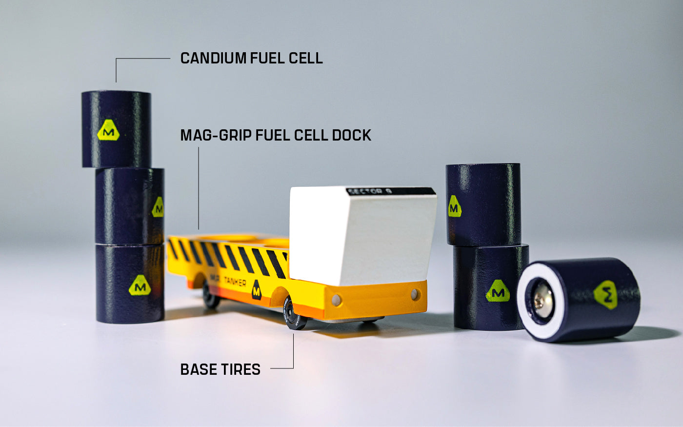 M.A.R.G.E. Wooden Mars Vehicles: SECTOR 9 SET