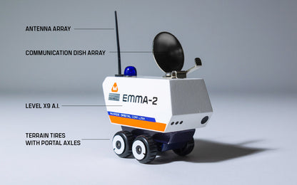 M.A.R.G.E. Wooden Mars Vehicles: ROGUE ECHOES SET