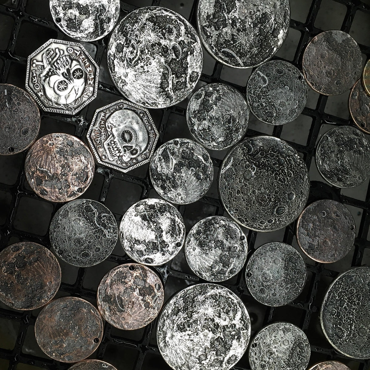 Silver Supermoon 1 oz Coin - Large 1.5 in / 38 mm