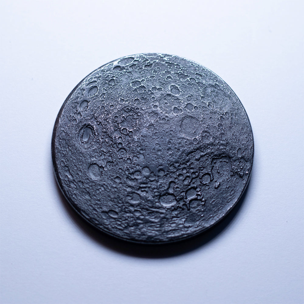 Iron Super New Moon Coin - Large 1.5 in / 38 mm