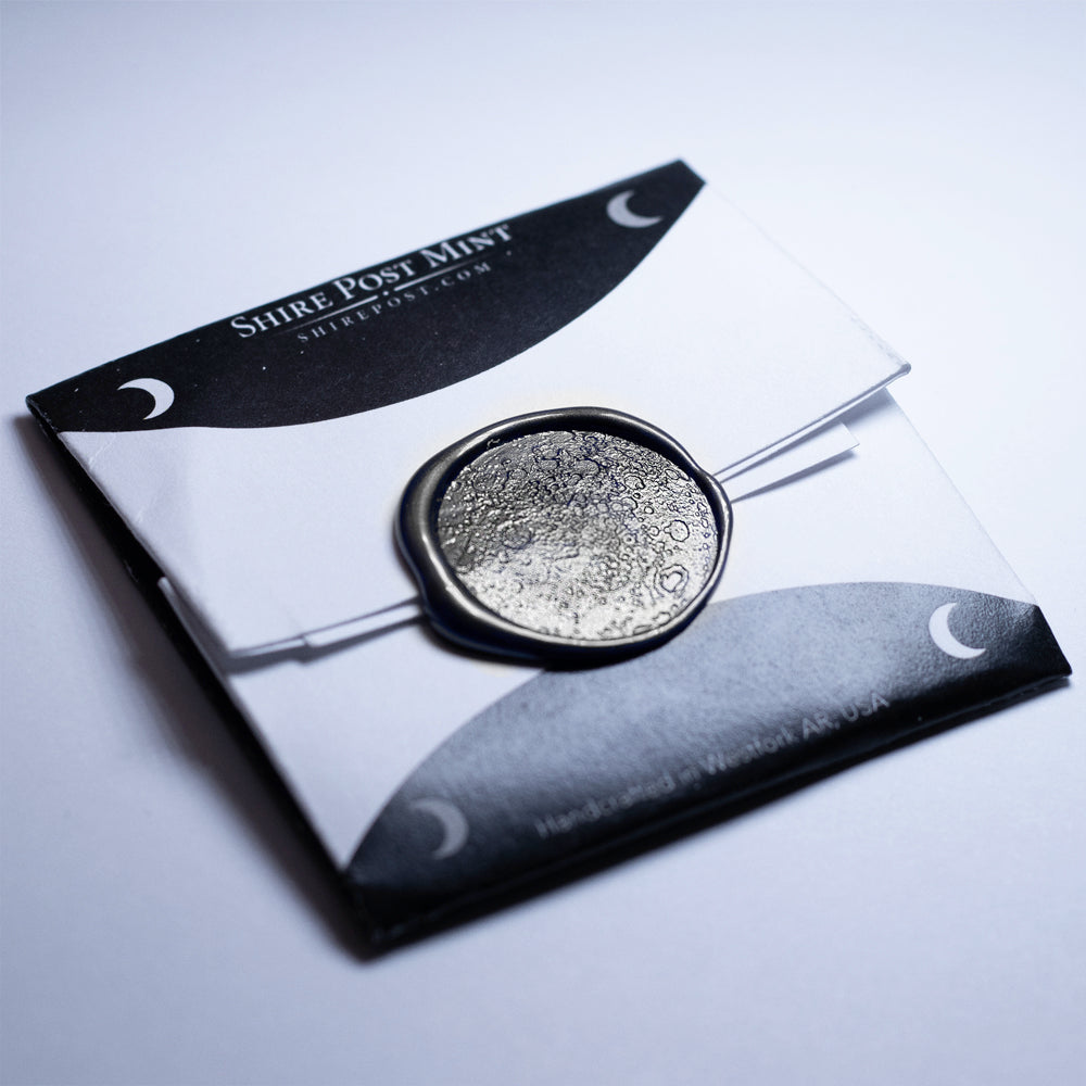 Iron Super New Moon Coin - Large 1.5 in / 38 mm