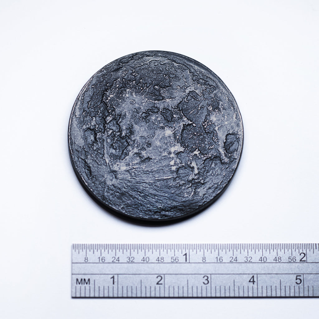 Iron Super New Moon Coin - Large 1.5 in / 38 mm