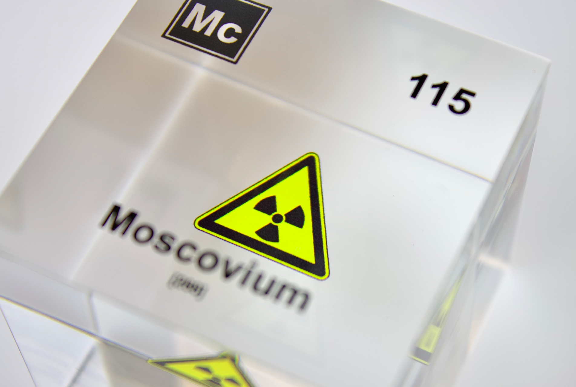 Moscovium Element Cube - 2" Acrylic Display - Atomic Number 115