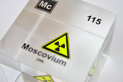 Moscovium Element Cube - 2" Acrylic Display - Atomic Number 115