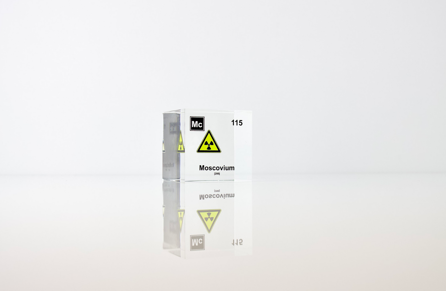 Moscovium Element Cube - 2" Acrylic Display - Atomic Number 115