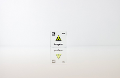 Moscovium Element Cube - 2" Acrylic Display - Atomic Number 115