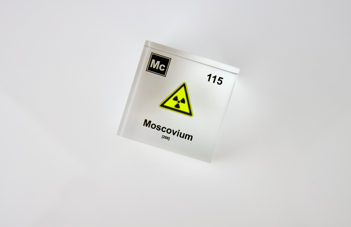 Moscovium Element Cube - 2" Acrylic Display - Atomic Number 115