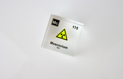 Moscovium Element Cube - 2" Acrylic Display - Atomic Number 115