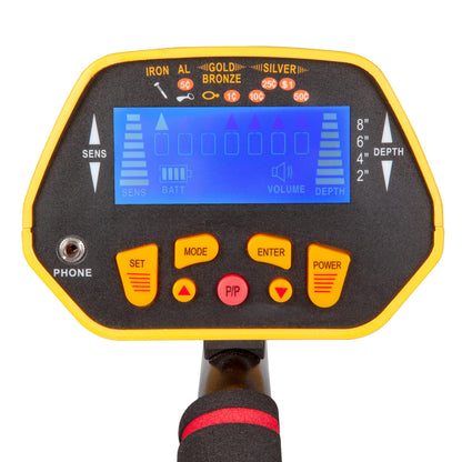 Digital Metal Detector with Headphones