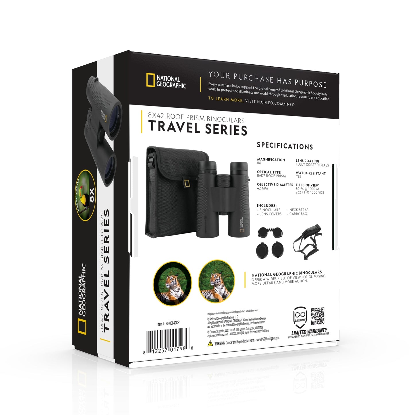 8x42 Binoculars
