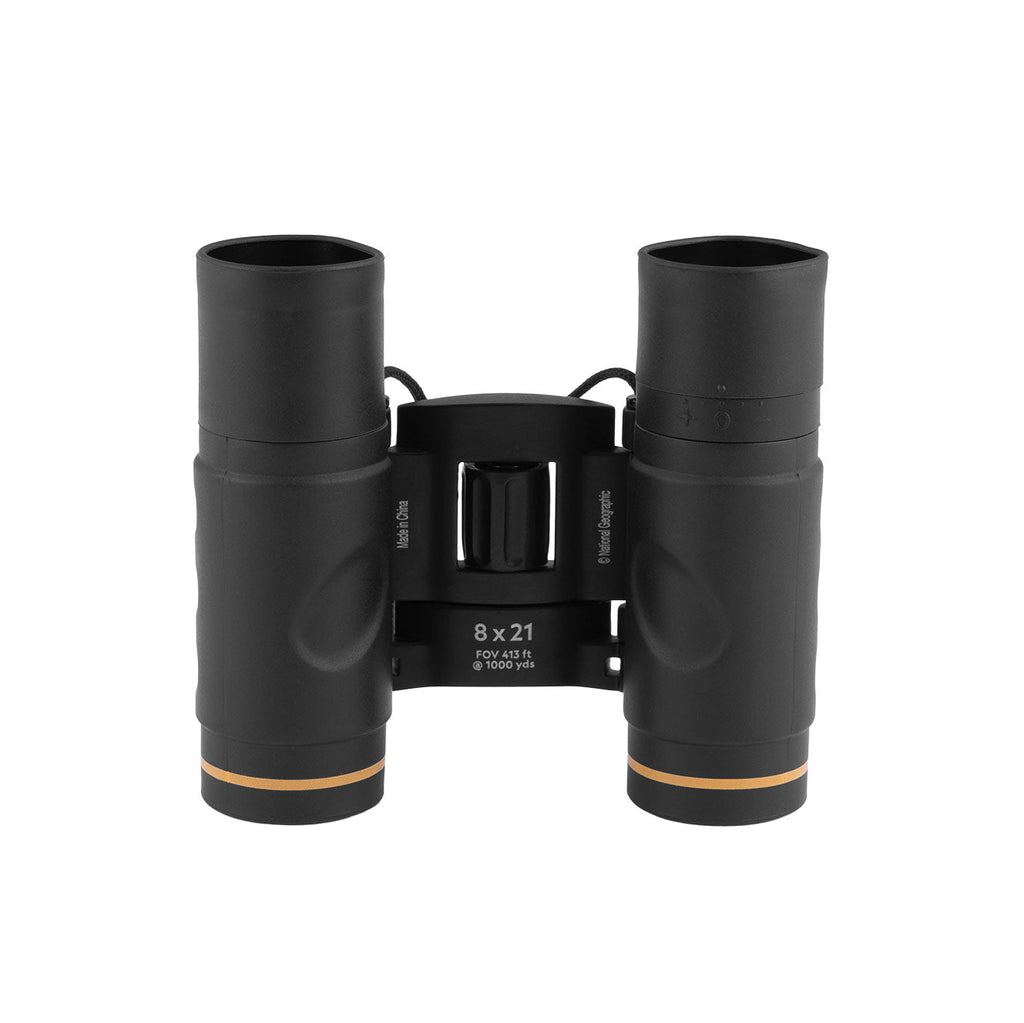 8x21 Foldable Roof-Prism Binoculars