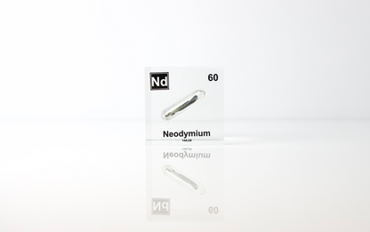 Neodymium Element Cube - 2" Acrylic Display - Atomic Number 60