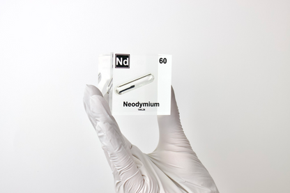 Neodymium Element Cube - 2" Acrylic Display - Atomic Number 60