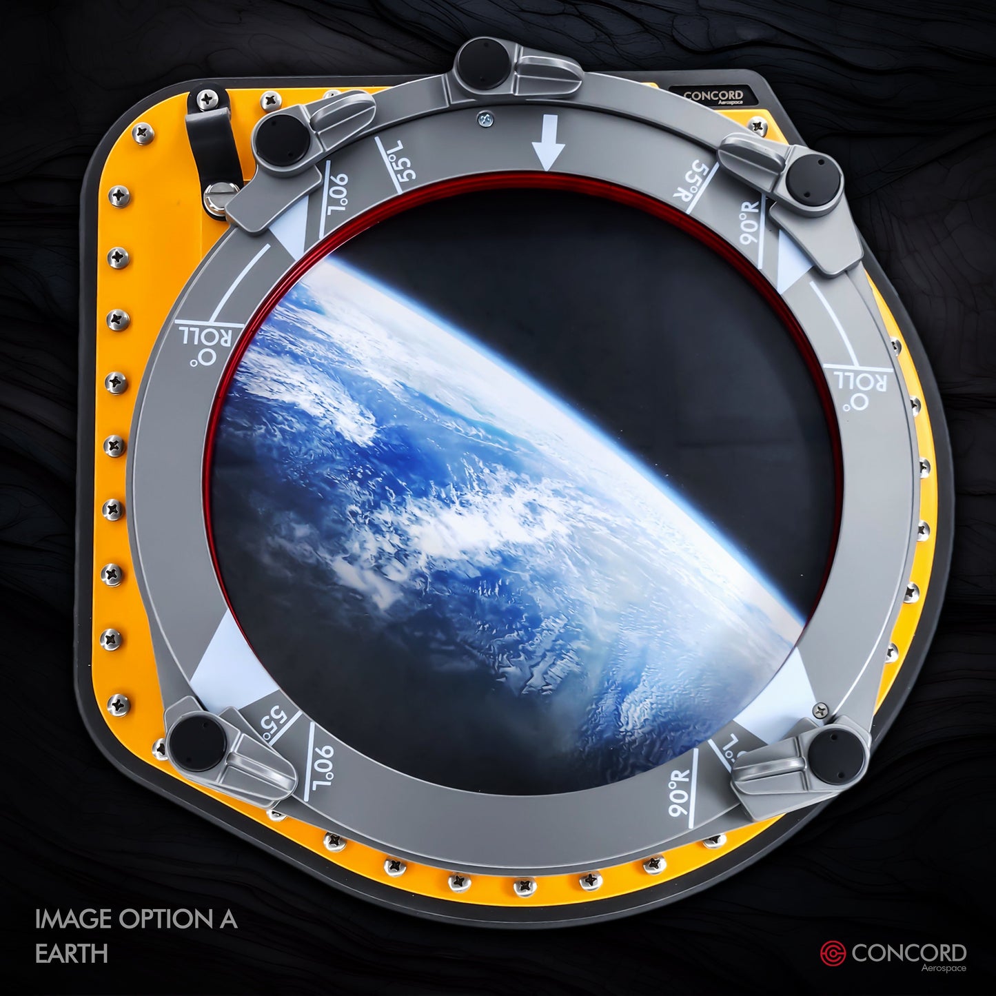 APOLLO 13 COMMAND MODULE ODYSSEY HATCH WINDOW