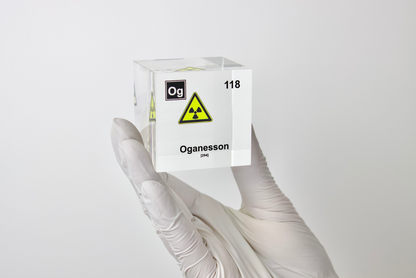 Oganesson Element Cube - 2" Acrylic Display - Atomic Number 118